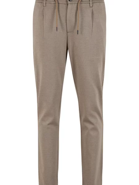 INDICODE JEANS Pantaloni cutați Zeddi amestecat bej