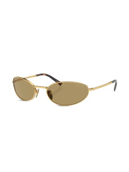 Saulės akiniai Prada Eyewear auksinė