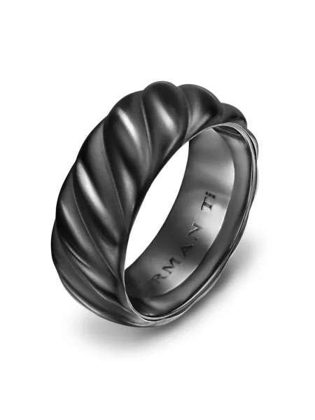Žiedas David Yurman juoda
