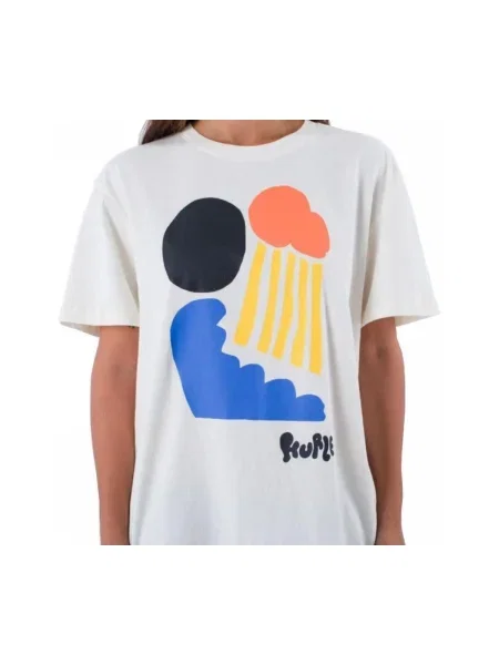 Tricou Hurley alb