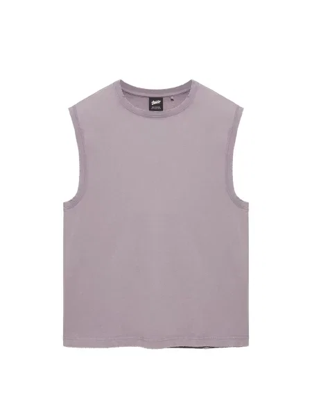 Pull&Bear Tricou STWD mov liliachiu
