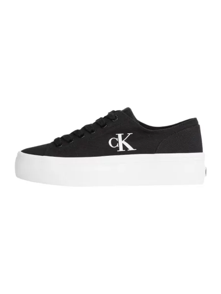 Calvin Klein Jeans Tenisówki Vulc Flatform Low Cv Mg czarny