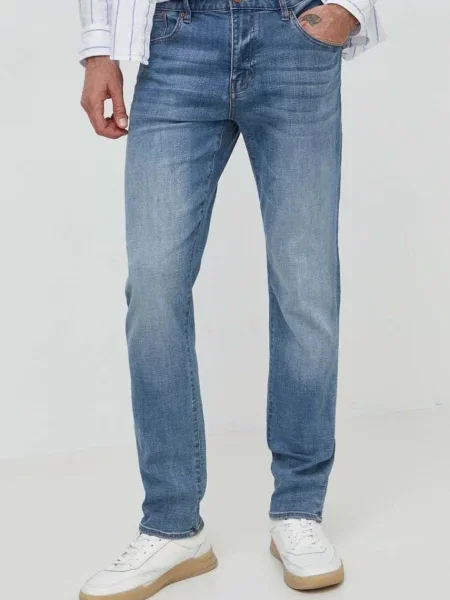 Armani Exchange Blugi albastru