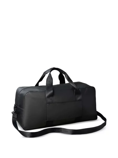 Geantă Calvin Klein cu autograf negru