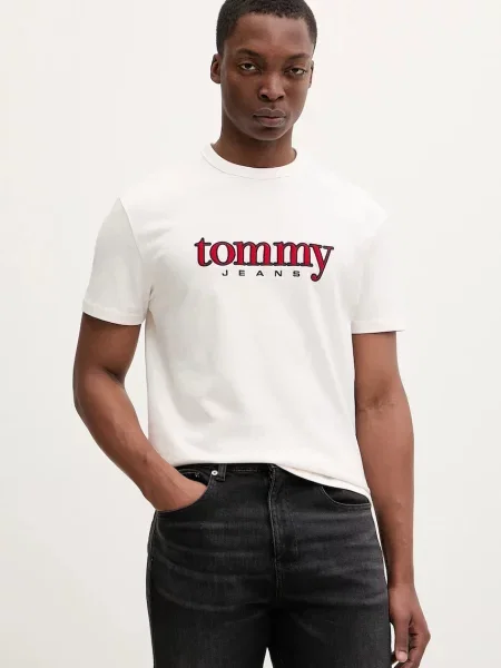 Tommy Jeans kratka majica bež