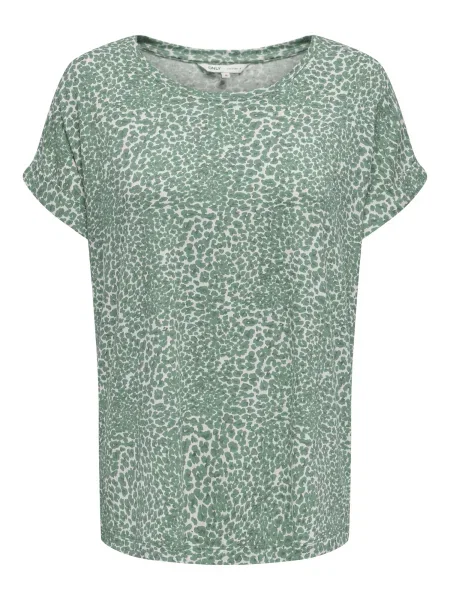 ONLY Tricou ONLMOSTER smarald / pin / pastel verde