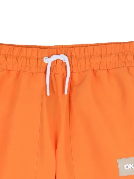 Dětské spodní díl plavek Dkny oranžový