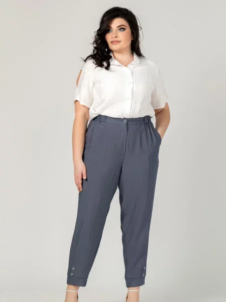 Льняные повседневные брюки All Posa