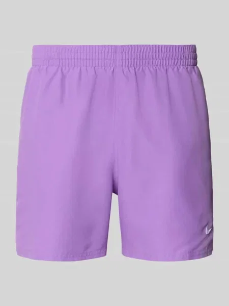 Kąpielówki Nike z autografem fioletowe