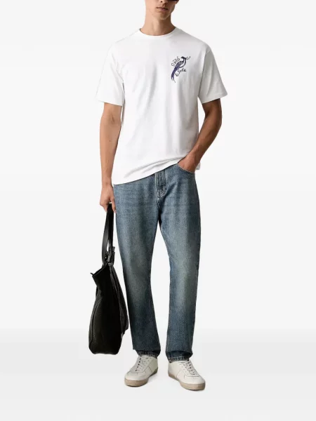 Tricou Scotch & Soda cu imagine alb