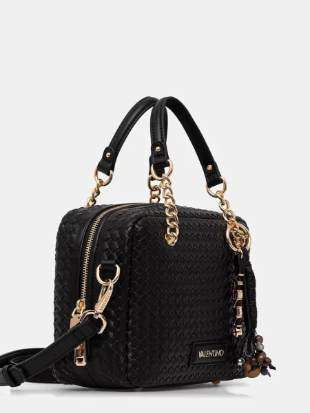 Valentino Bags crossbody torbica iz umetnega usnja GEA črna