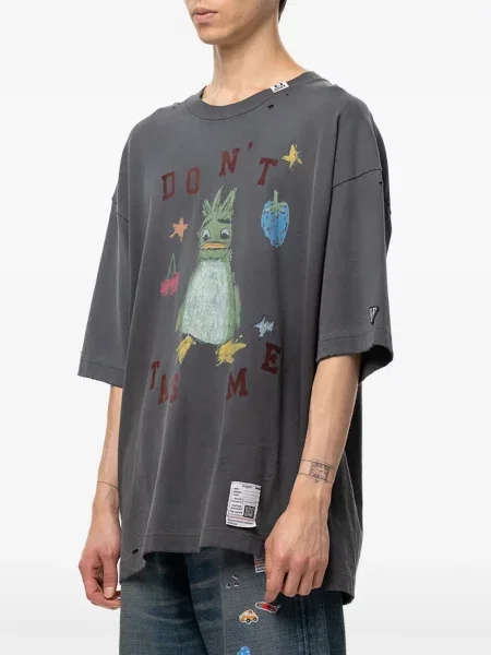 Tricou Maison Mihara Yasuhiro gri