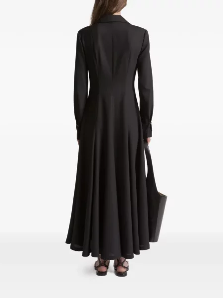 Костюм миди рокля Alberta Ferretti до коляното черно
