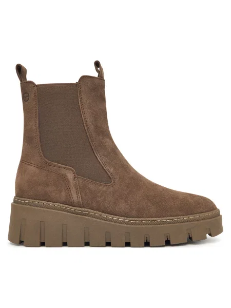 Chelsea boots Tamaris béžové