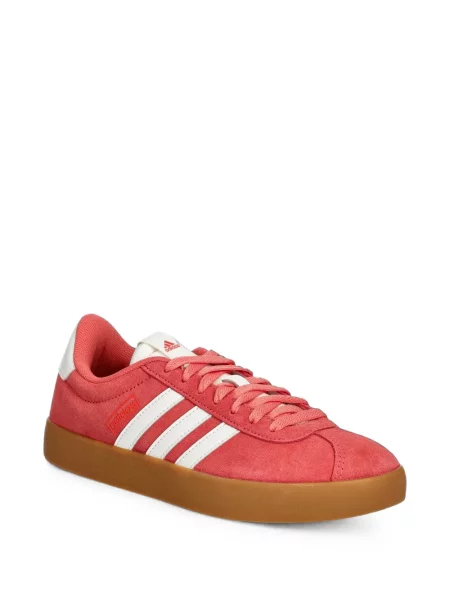 Pantaloni Adidas cu dungi alergare cu broderie albastru