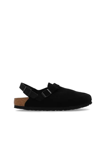 Sandały Birkenstock skórzane czarne