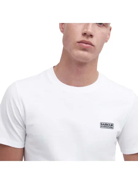Tricou Barbour alb