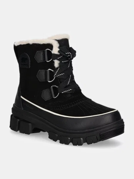Pantofi Sorel din piele negru