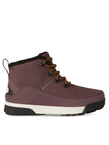 The North Face Μπότες Χιονιού Sierra Mid Lace W καφέ
