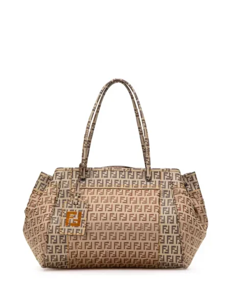 Kabelka Fendi Pre-owned hnědá