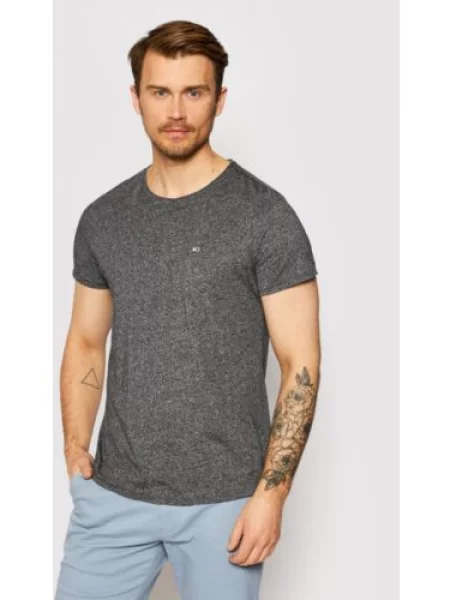 Tričko Tommy Jeans šedé