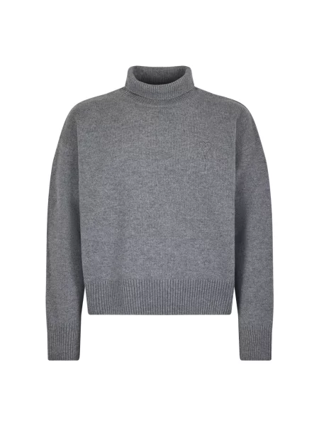 Golf golf golf Ami Paris z kaszmiru szary