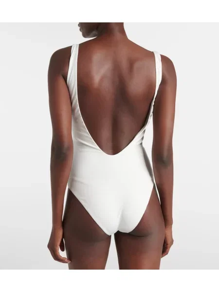 Costum de baie Valentino alb