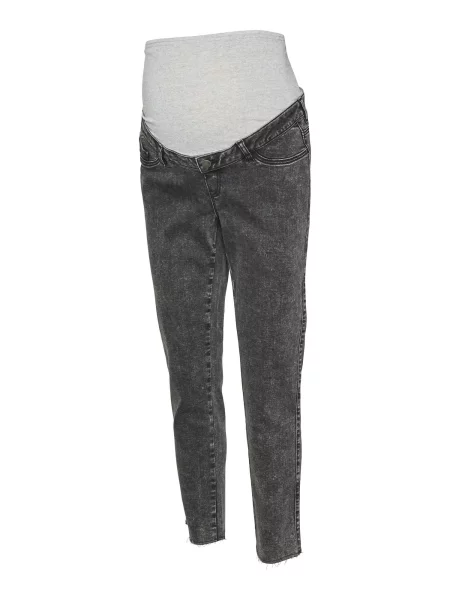 MAMALICIOUS Jeans MLOSAKA denim / amestecat gri