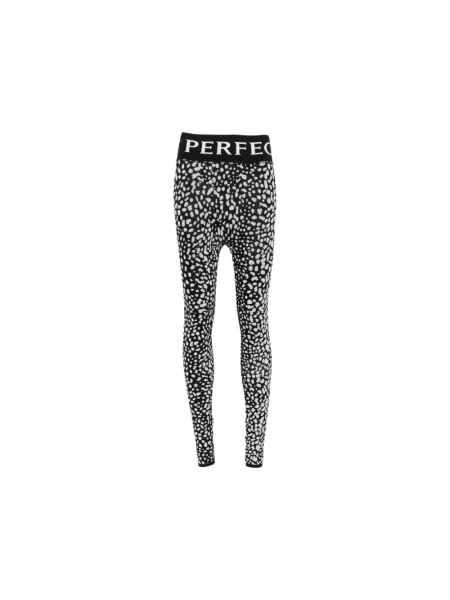 Legginsy Perfect Moment żakardowe czarne
