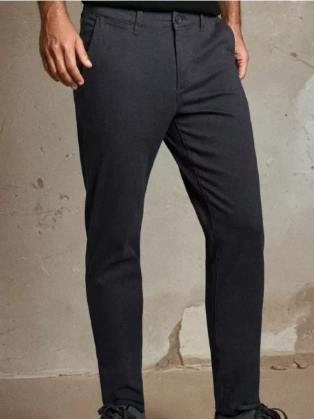 Sinsay Spodnie chino slim szary