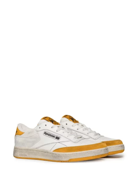 Sneakersy Reebok skórzane retro białe