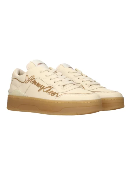 Sneakersy Jimmy Choo beżowe