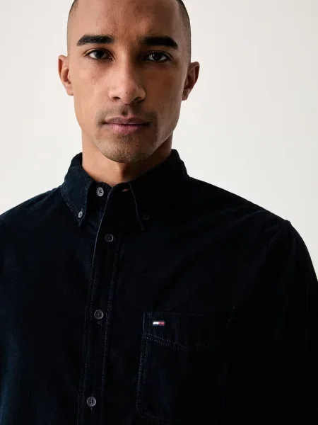 Tommy Jeans риза за деца от джинс