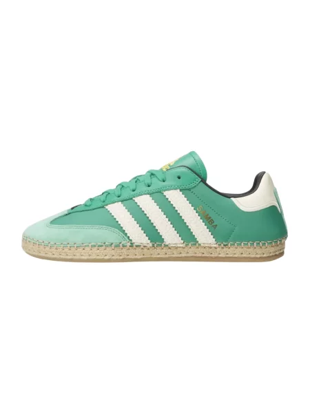 Sneakersy Adidas Originals skórzane zielone
