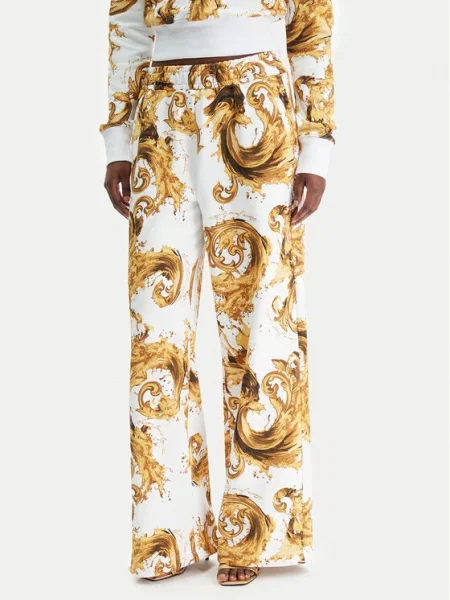 Versace Jeans Couture Долнище анцуг бял