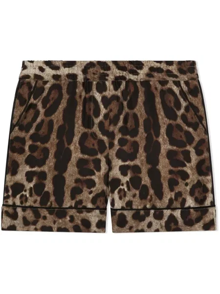 Szorty dziecięce Dolce And Gabbana brązowe