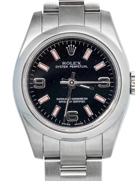 Часовник Rolex черно