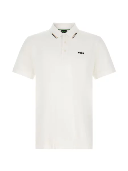 Tricou polo Boss cu imagine