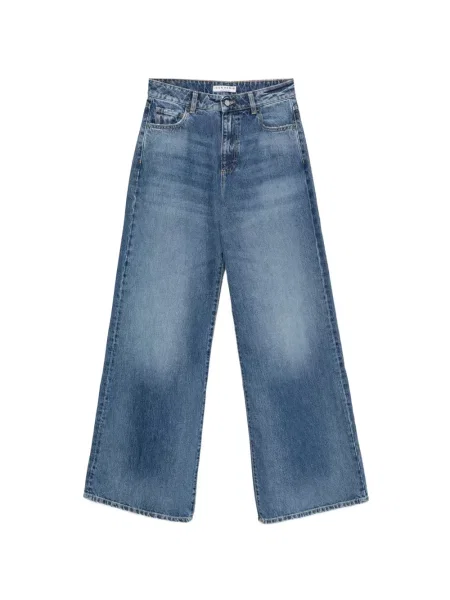 Široké džínsy Icon Denim modrá
