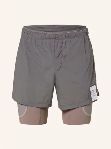 Satisfy Běžecké Šortky Techsilk™ Cordura® šedá