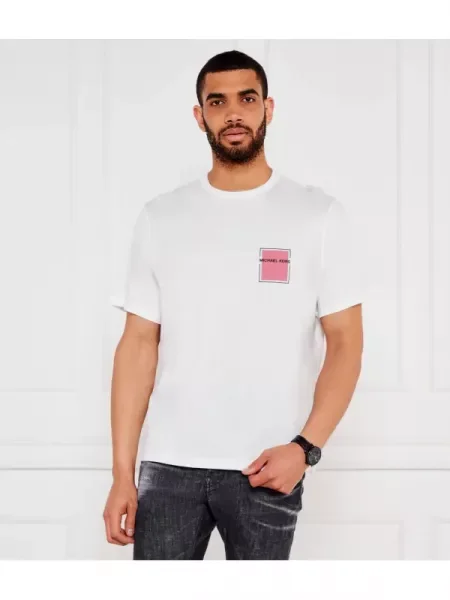Michael Kors Tricou | Modern fit alb