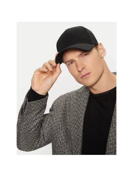 BOSS Čiapka Zed' čierna