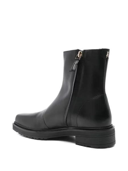 Cizme scurte Patrizia Pepe din piele negru