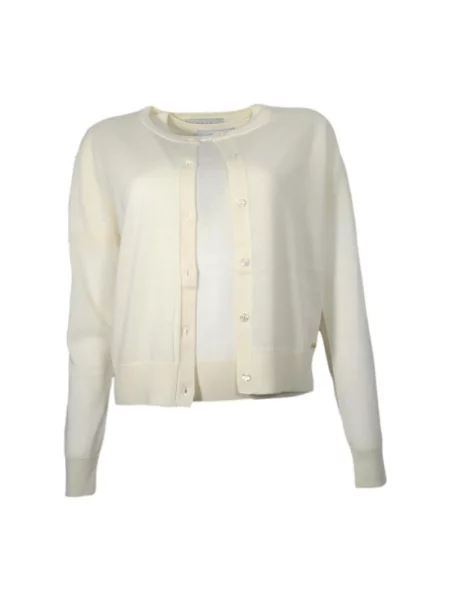 Sweter Kaos z krótkim rękawem beżowy