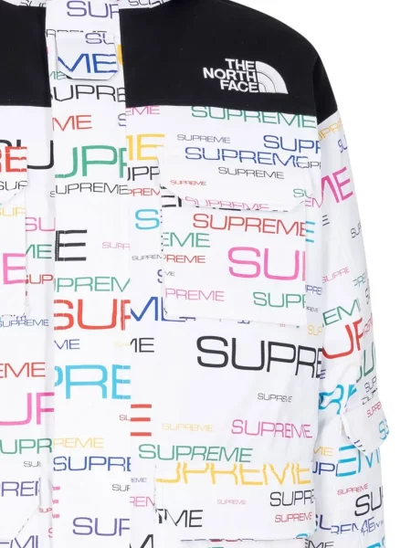 Péřová bunda Supreme bílá
