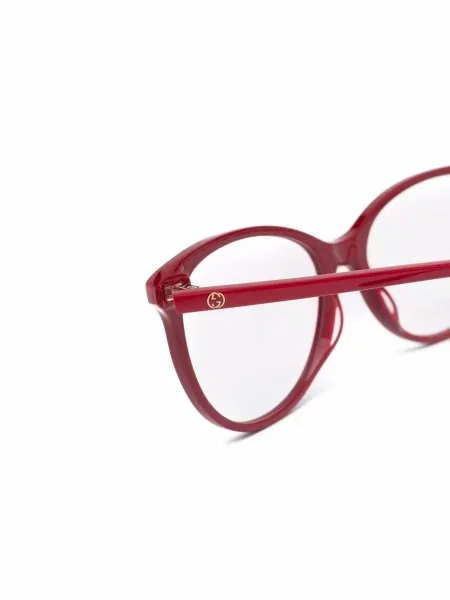 Ochelari de soare Gucci Eyewear cu autograf roșu
