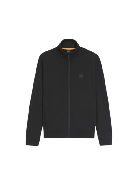 BOSS Orange bluza gładka czarny
