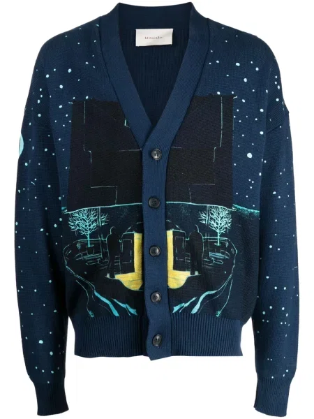 Cardigan Limitato albastru