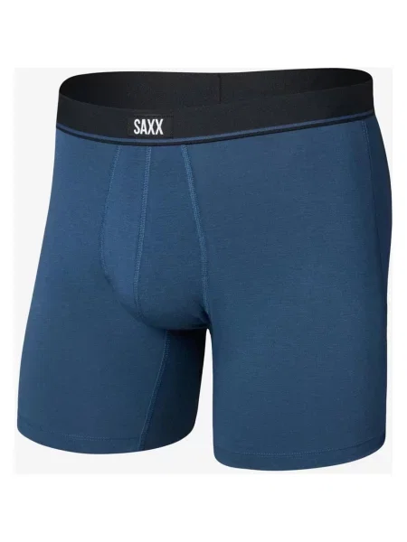 Bokserki SAXX Essential Cotton granatowy XS niebieskie