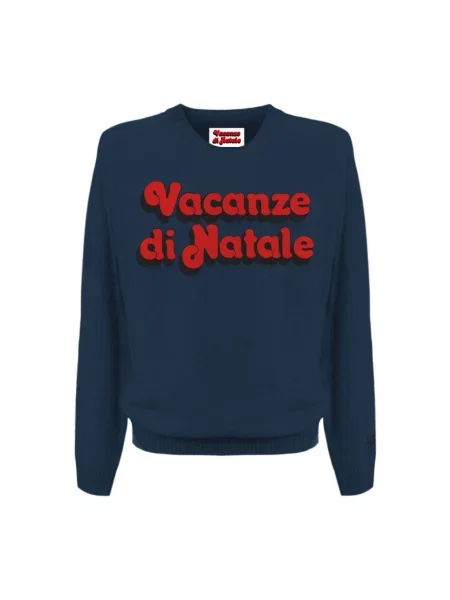 Sweter Mc2 Saint Barth niebieski